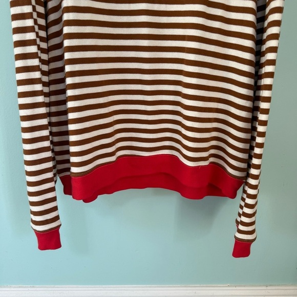 Free People We The Free Cool and Classic Crewneck Coffee Brown Size Large - Picture 8 of 13